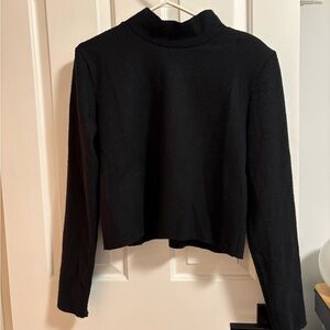 Zara Charcoal Knit Top